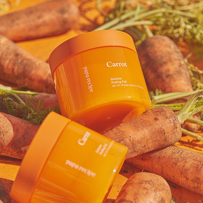 PAPA RECIPE Carrot Solution Peeling Pad 230ml 70ea Korean skincare Kbeauty Cosmetic
