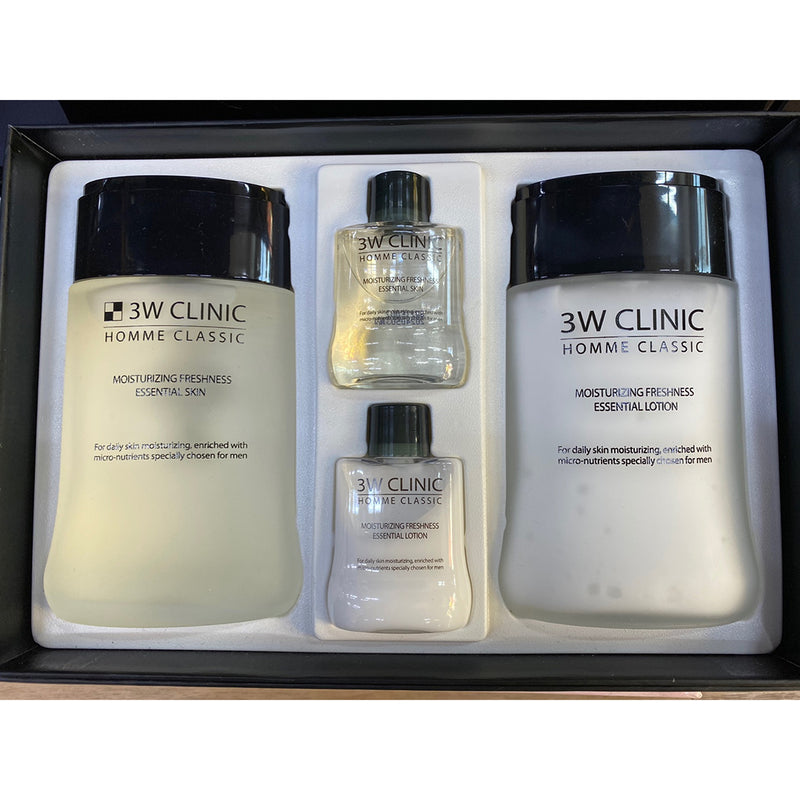 3Wclinic Homme  Classic Essential Skin Care 2 Set for men.