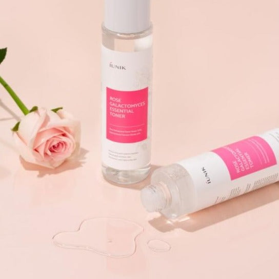 IUNIK ROSE GALACTOMYCES ESSENTIAL TONER 200ml Korean skincare Kbeauty Cosmetics