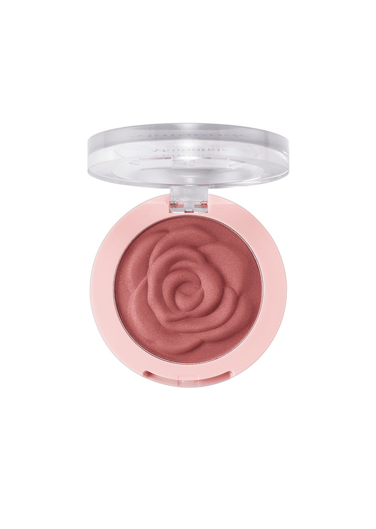 Mamonde Flower Pop Blusher 8g is soft powdery texture that blends seamlessly onto the cheeks without fallout
