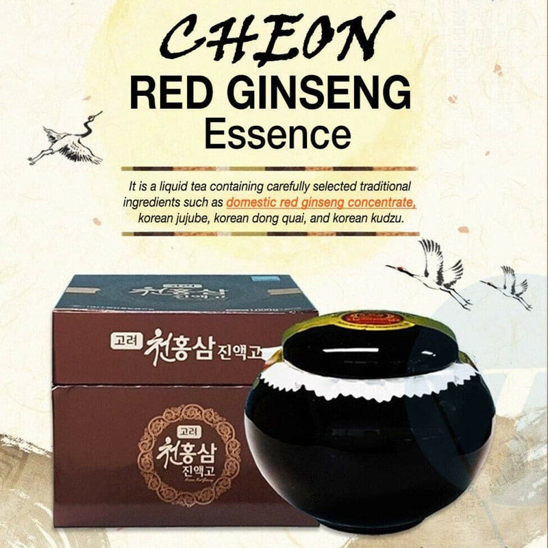 Korea Cheon Hu Korean Red Ginseng Extract 1000g.