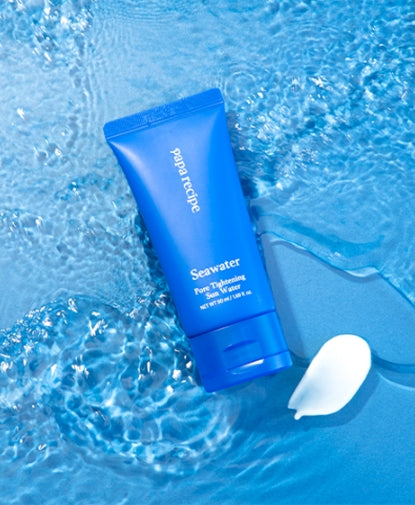 PAPA RECIPE Seawater Pore Tightening Sun Water SPF50+ PA++++ 50ml Korean skincare Kbeauty Cosmetic