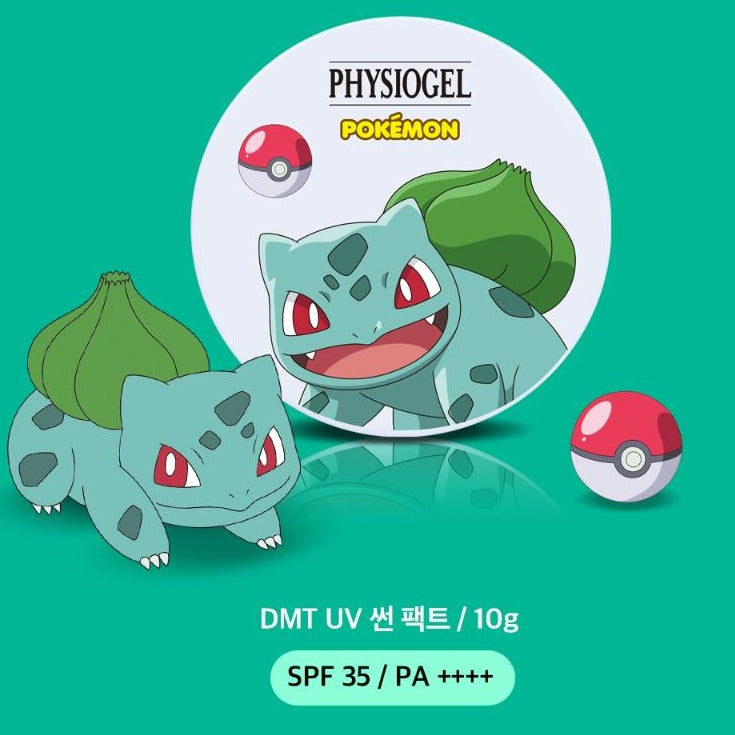 PHYSIOGEL DMT UV Sun Pact 10g [Pokemon Bulbasaur Edition].