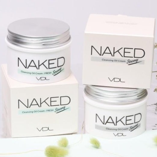 VDL NAKED Cleansing Oil Cream [STRONG] 150ml Korean skincare Kbeauty Cosmetic