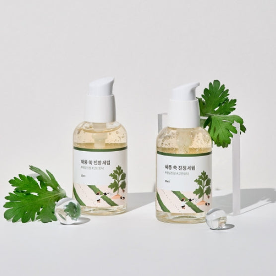 ROUND LAB Mugwort calming serum 50ml Korean skincare Kbeauty Cosmetics