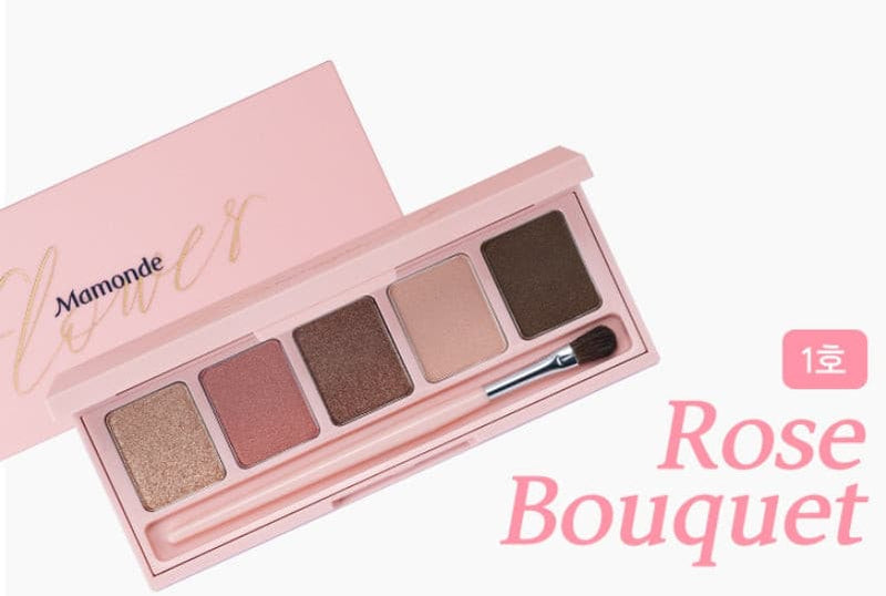 Mamonde Flower Pop Eye Palette 2Color is eautiful flush of vibrant rose colors onto the eyes for a bright and lovely look