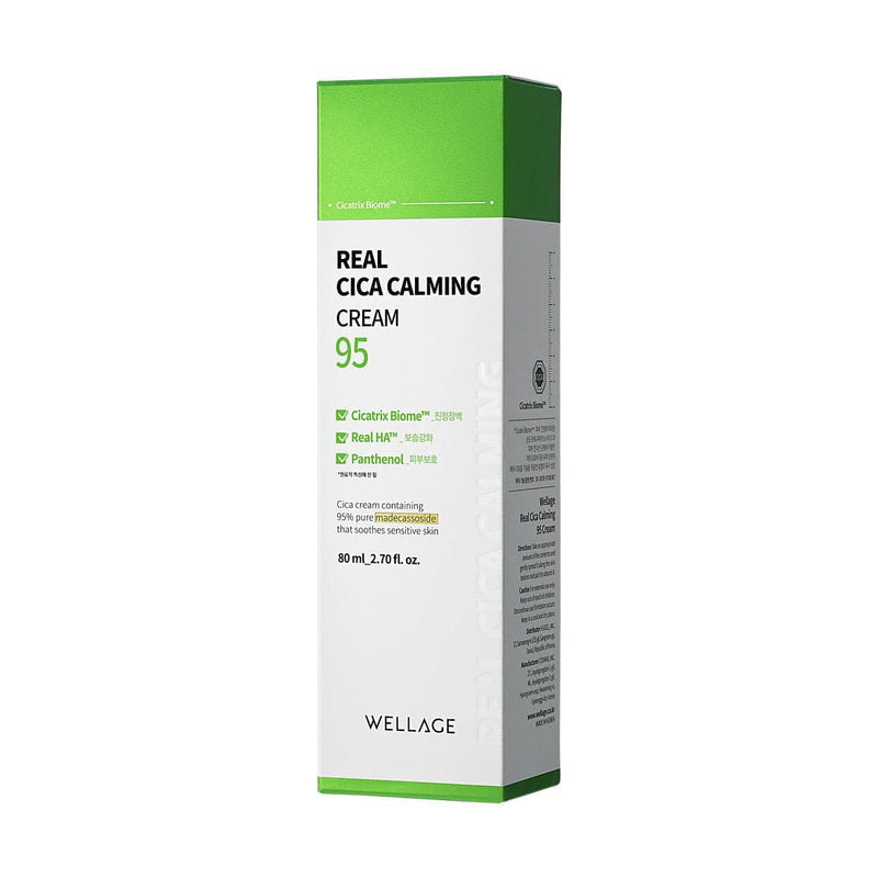 WELLAGE Real Cica Calming 95 Cream 80ml.