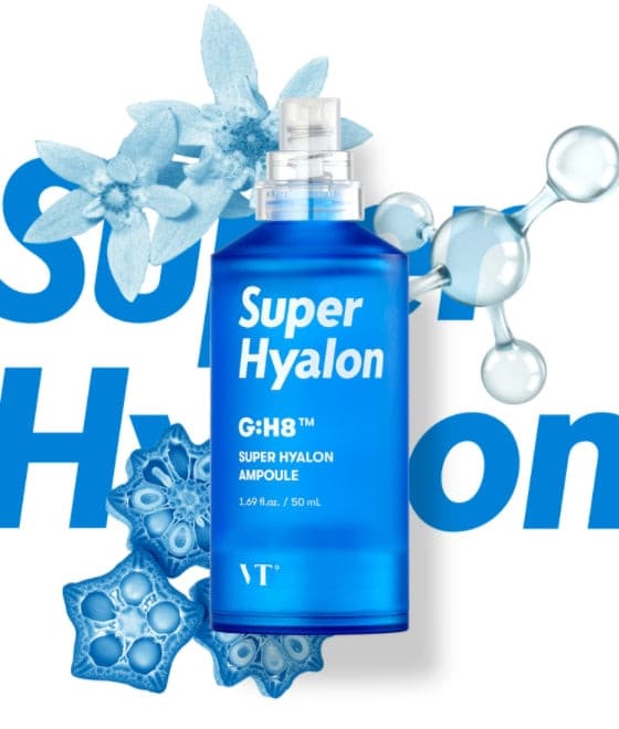 VT Cosmetics Super Hyalon Ampoule 50ml Korean skincare Kbeauty Cosmetic