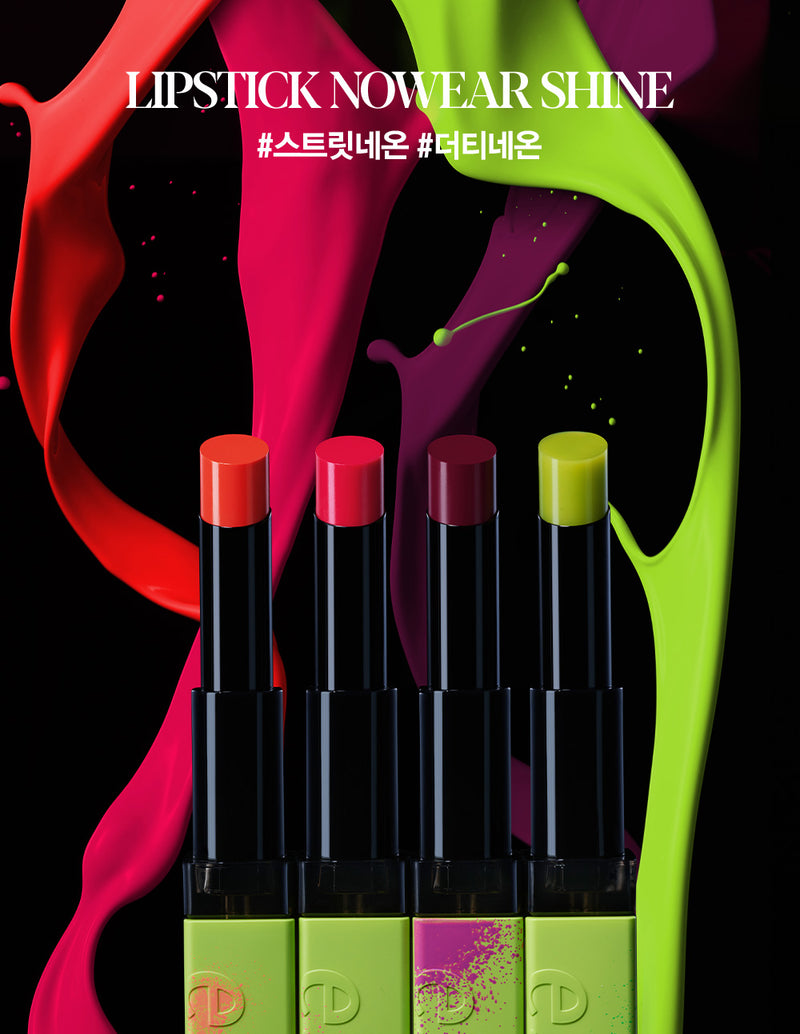 ESPOIR Nowear Capsule Dirty Neon Collection Lipstick 3.2g.