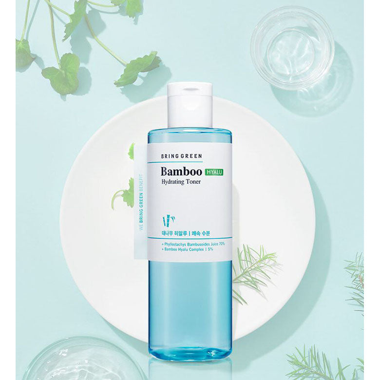 BRING GREEN Bamboo Hyalu Hydrating Toner 250mL.