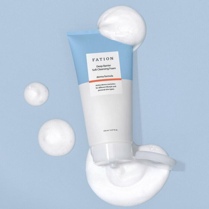 FATION Deep Barrier Soft Cleansing Foam 150ml Korean skincare Kbeauty Cosmetics