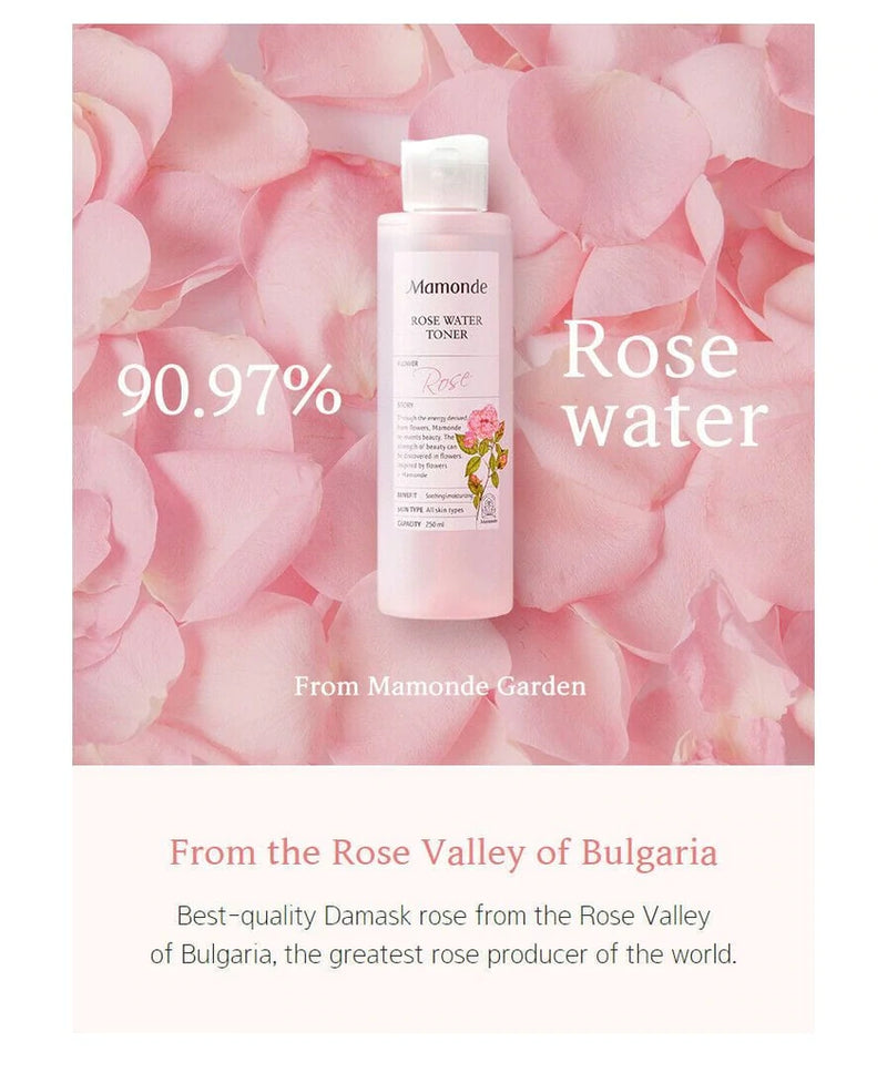 MAMONDE Rose Water Toner 500ml.