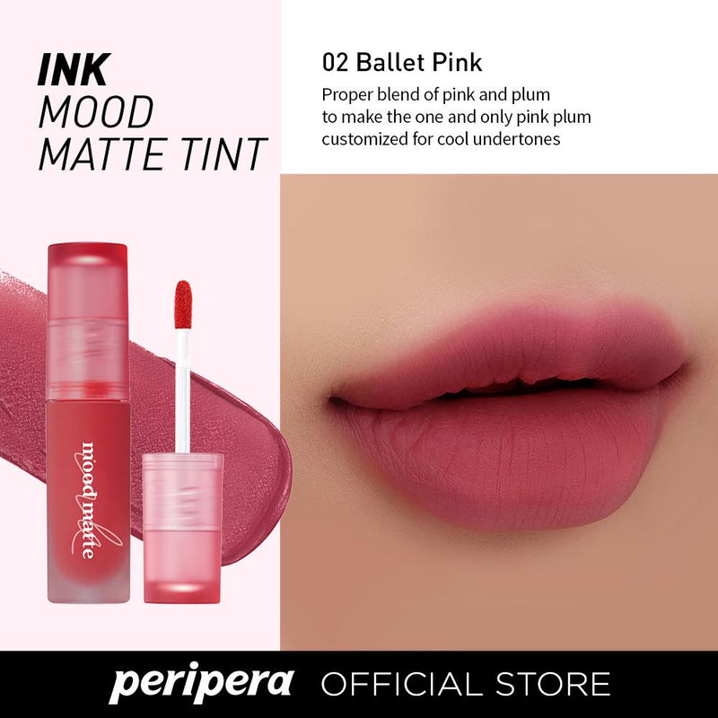 PERIPERA INK MOOD MATTE TINT (5 Colores) Korean Kbeauty Cosmetics