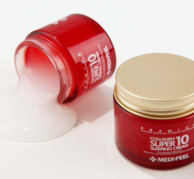 MEDI PEEL Collagen Super 10 Sleeping Cream 70ml Korean skincare Kbeauty Cosmetics
