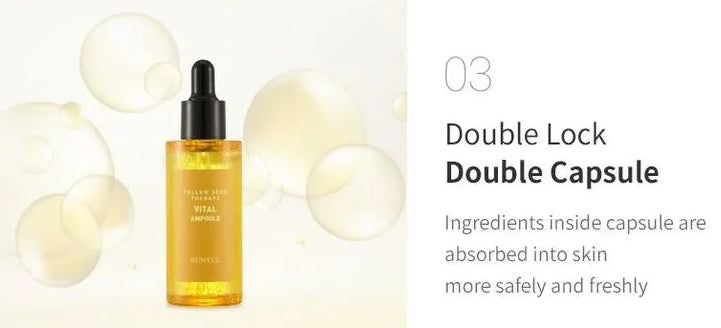 EUNYUL Yellow Seed Therapy Vital Ampoule 50ml Korean skincare Kbeauty Cosmetic