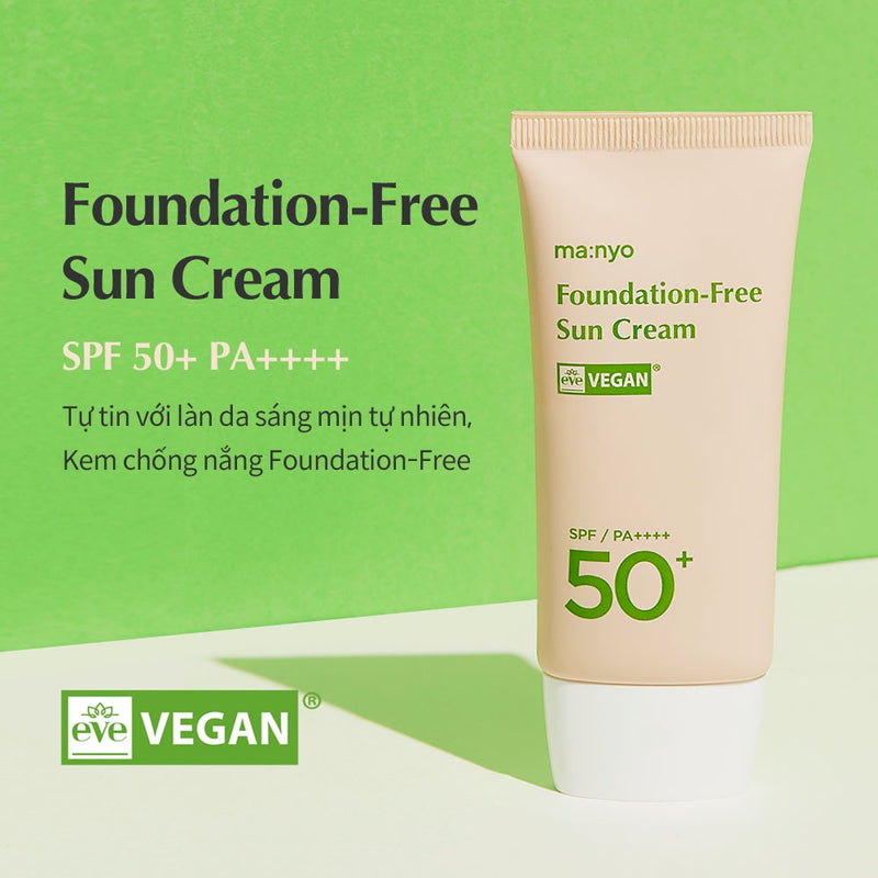 MANYO FACTORY Foundation-Free Sun Cream 50ml.
