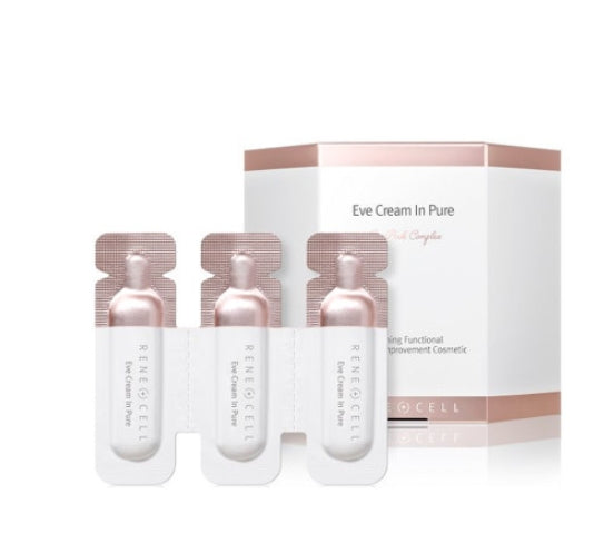 RENE CELL Eve Cream in Pure 6ea is moisturizing and lively skin care with bright skin tone and elastic care