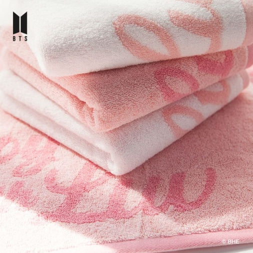 BTS BOY WITH LUV 2 sheets of face towel 170g Korean Kbeauty