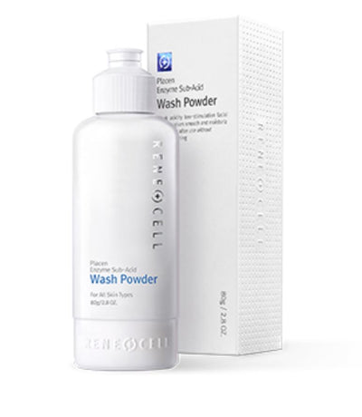 Rene Cell Placen Enzyme Sub-Acid Wash Powder 80g Korean skincare Kbeauty Cosmetics