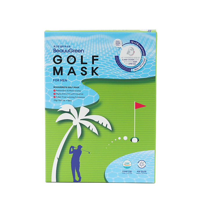 BEAUUGREEN Golf Mask Pack (for Men) 23g 5ea.