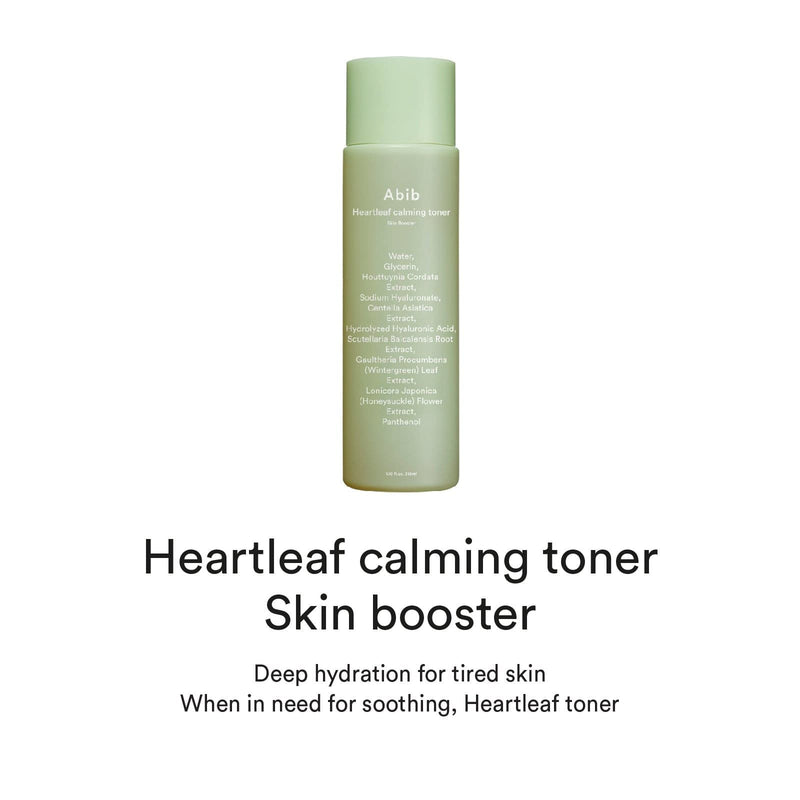 ABIB Heartleaf Calming Toner Skin Booster 210ml.