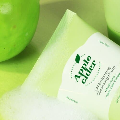 ARIUL Apple Cider pH Balancing Cleansing Foam 150ml.