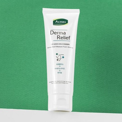 ACNES Derma Relief Moisture Foam Cleanser 125ml is for who are looking for a skin-friendly foam cleanser for sensitive skin