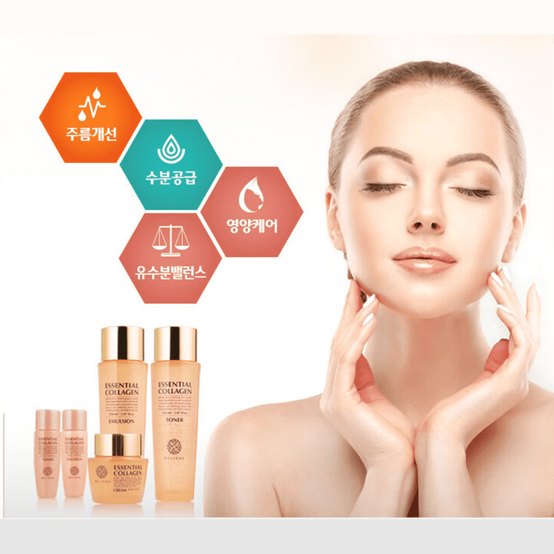 Belishe Essential Collagen Skin Care Set.