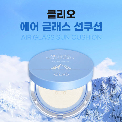 CLIO Air Glass Sun Cushion SPF50+ PA++++ 25g x 2ea.