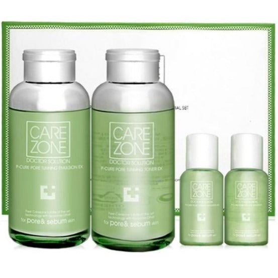 Care zone, Care Zone Doctor Solution P-Cure Tuning Special Set, Medicinal herbs, anti oily skin prone to fat, minimizes pore size