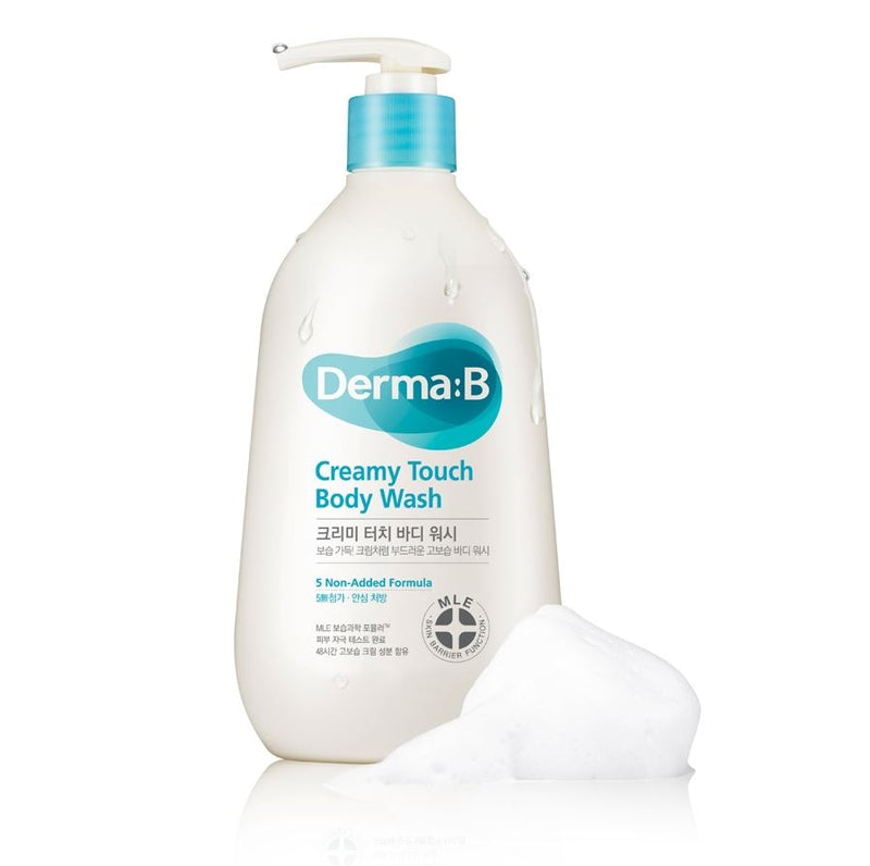 Derma B Creamy Touch Body Wash 400ml.