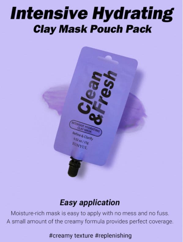 EUNYUL Clay Mask Pouch Pack 15g *5ea.