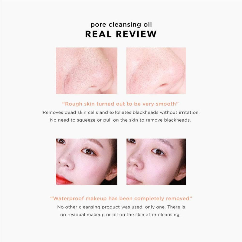 HANSKIN Cleansing Oil & Blackhead AHA 300ml Korean skincare Kbeauty Cosmetic