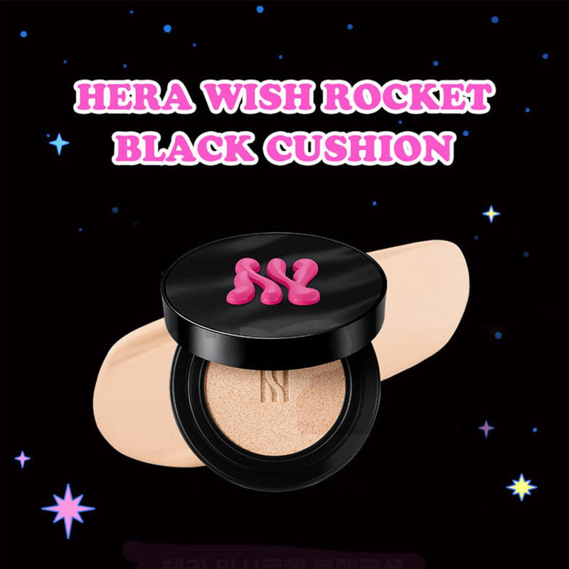 HERA Wish Rocket Collection Black Cushion 15g+refill 15g.