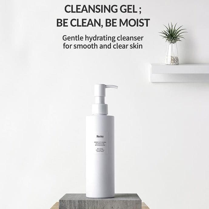 Huxley Cleansing Gel Be Clean Be Moist 200ml Korean skincare Kbeauty Cosmetics
