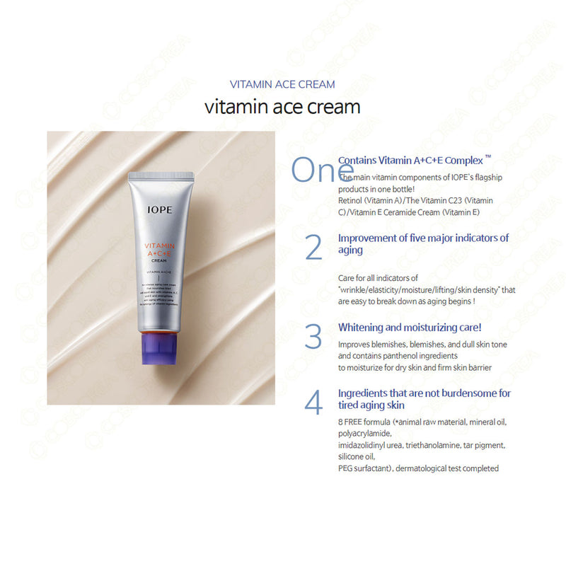 Iope Vitamin Ace Cream 50ml.