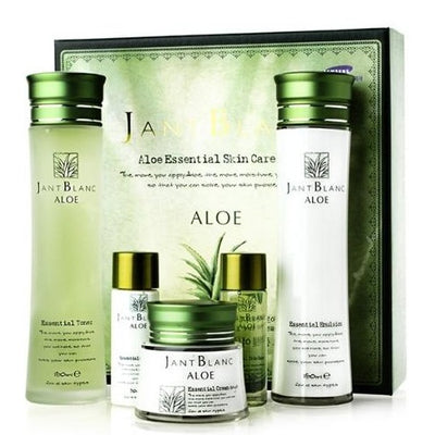 JANT BLANC ALOE ESSENTIAL Women Skin Care 3 pcs Set Korean skincare Kbeauty Cosmetics