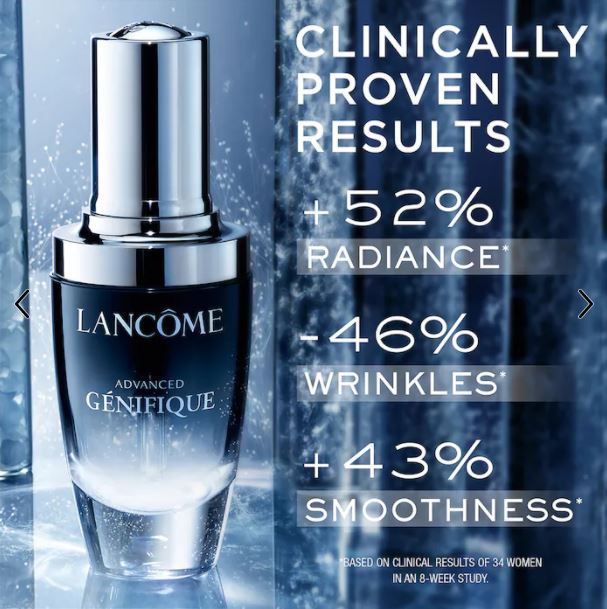 LANCOME Advanced Génifique Radiance Boosting Face Serum 75ml.