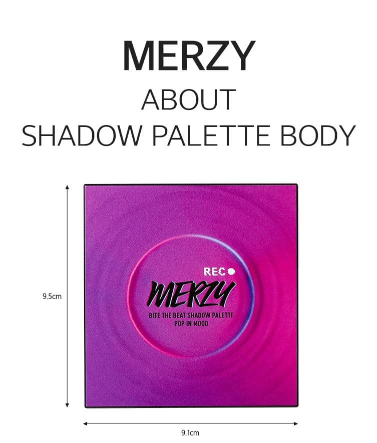 MERZY Shadow Palette Pop In Mood 13g.