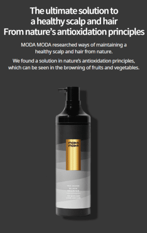 MODAMODA Pro Change Black Shampoo 300g.