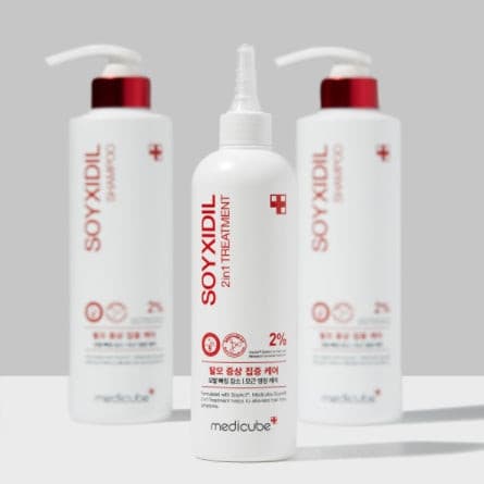 Medicube Soyxidil Tratamiento 2 en 1 265ml Cuidado del cabello coreano Kbeauty Cosmetics