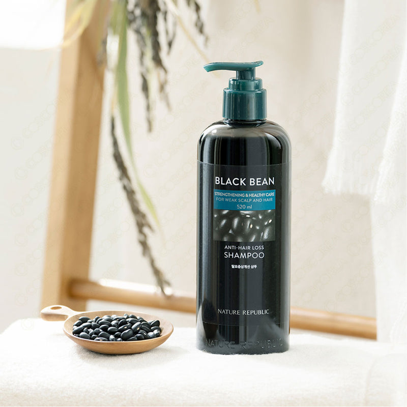 Nature Republic Black Bean Anti Hair Loss Shampoo 520ml