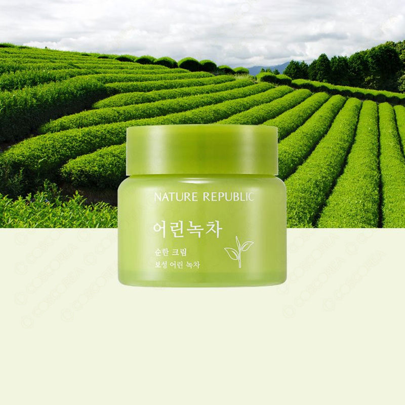 Nature Republic Mild Green Tea Cream 55ml