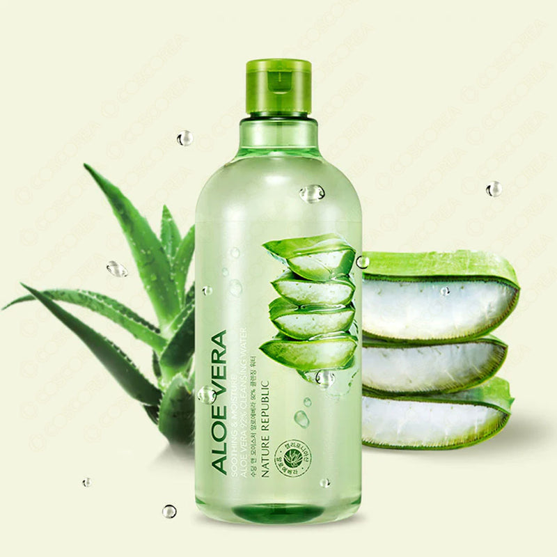 Nature Republic Soothing & Moisture Aloe Vera 92% Cleansing Water 500ml