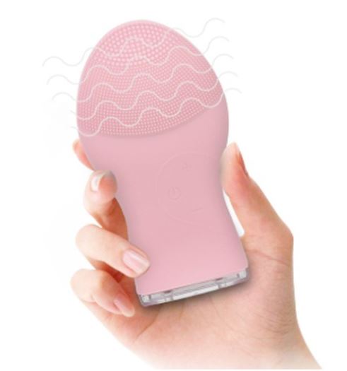 OMT Wireless Rechargeable Face Washing Brush Massager Cleanser 1ea.