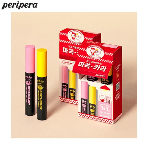 [PERIPERA X OTTOGI] PERIPERA Peri Restaurant Ink Black Cara 1+1 Special Set 2items.