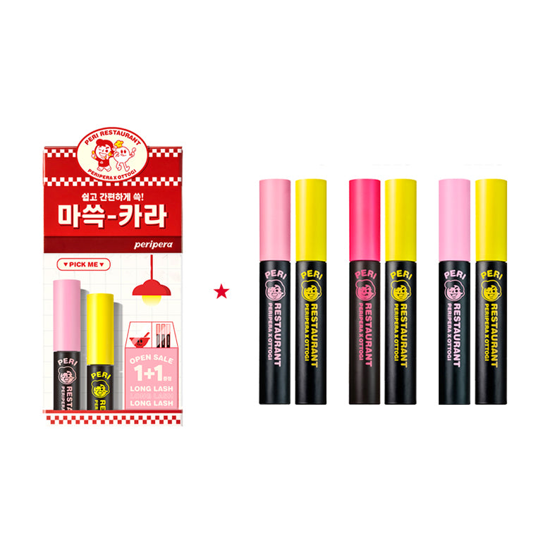 [PERIPERA X OTTOGI] PERIPERA Peri Restaurant Ink Black Cara 1+1 Special Set 2items.