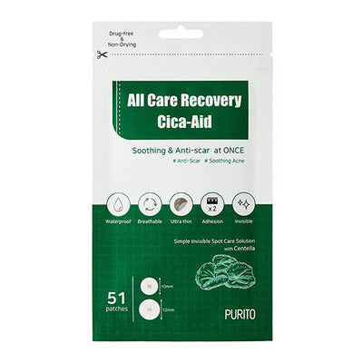 Purito All Care Recovery Cica Aid 51patches