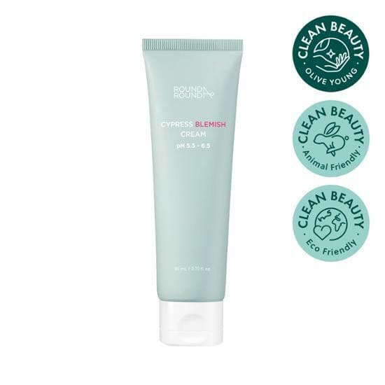 ROUND AROUND Cypress Blemish Cream 80ml.