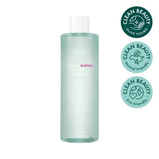 ROUND AROUND Cypress Blemish Toner 400ml.